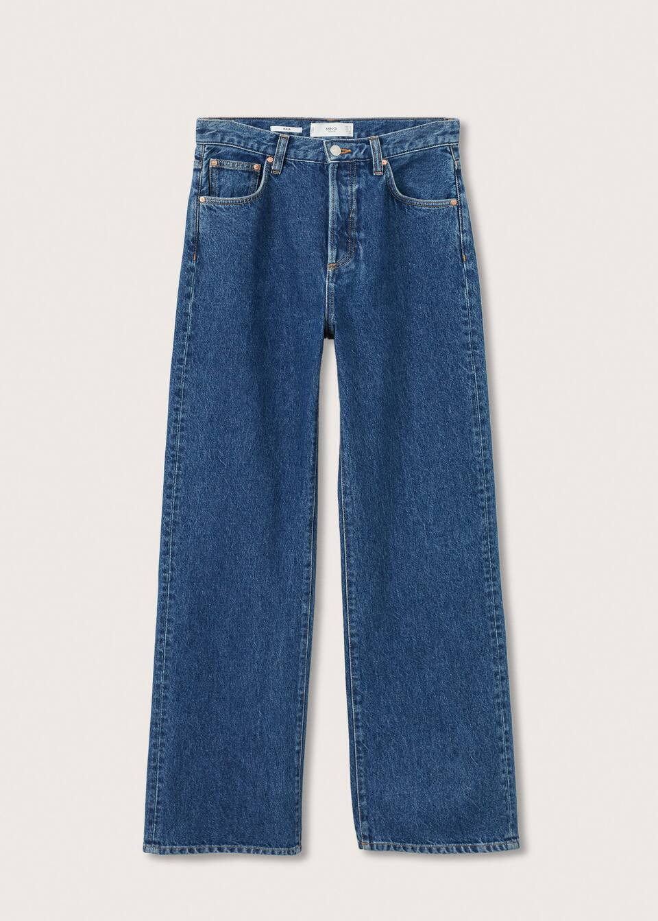 High waist straight jeans -  Women | Mango USA | MANGO (US)