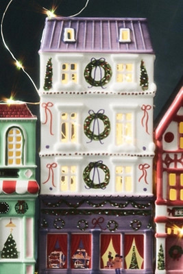 Ceramic Holiday House | Anthropologie (US)