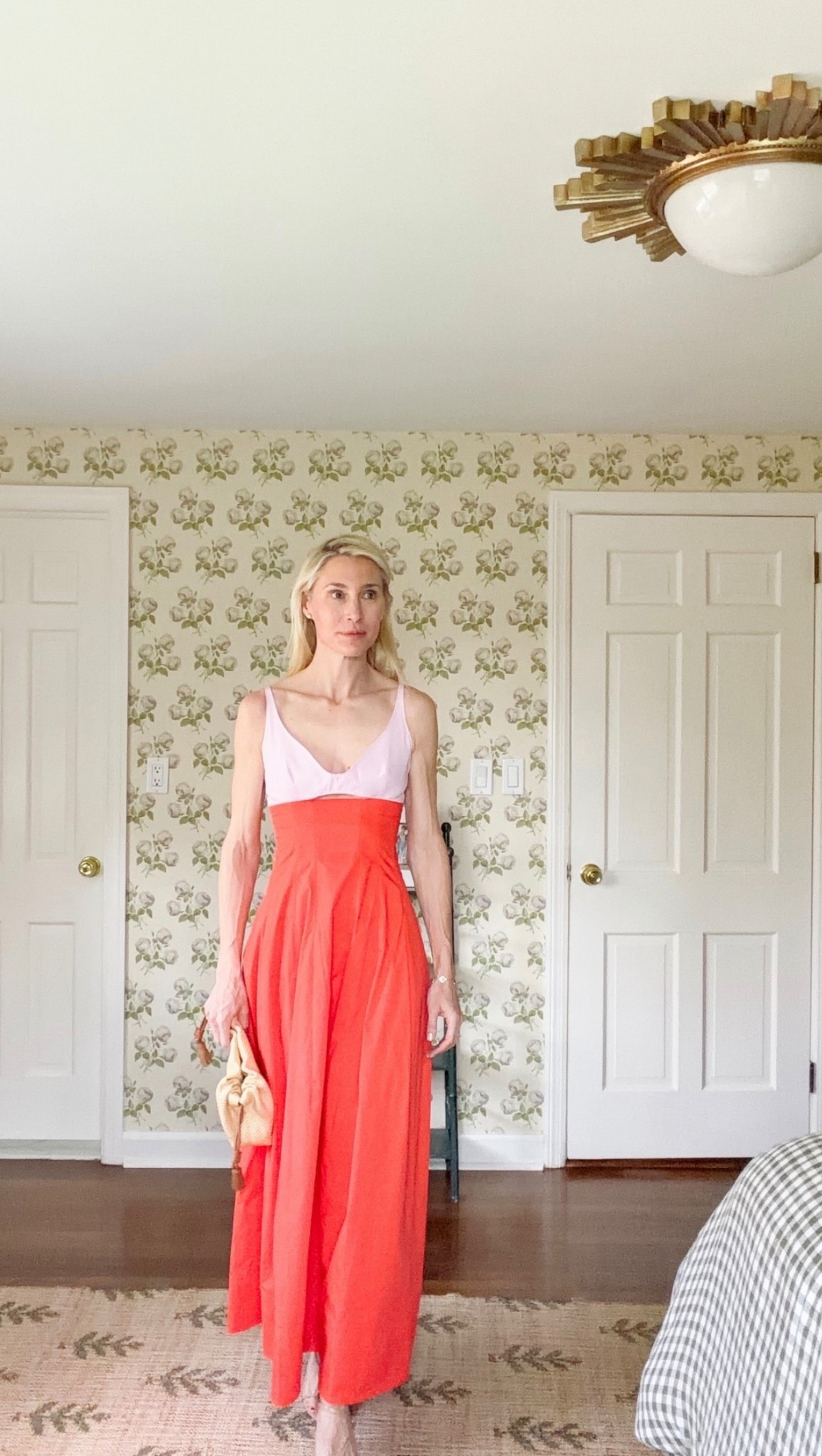 Spring wedding guest dress

#LTKootd