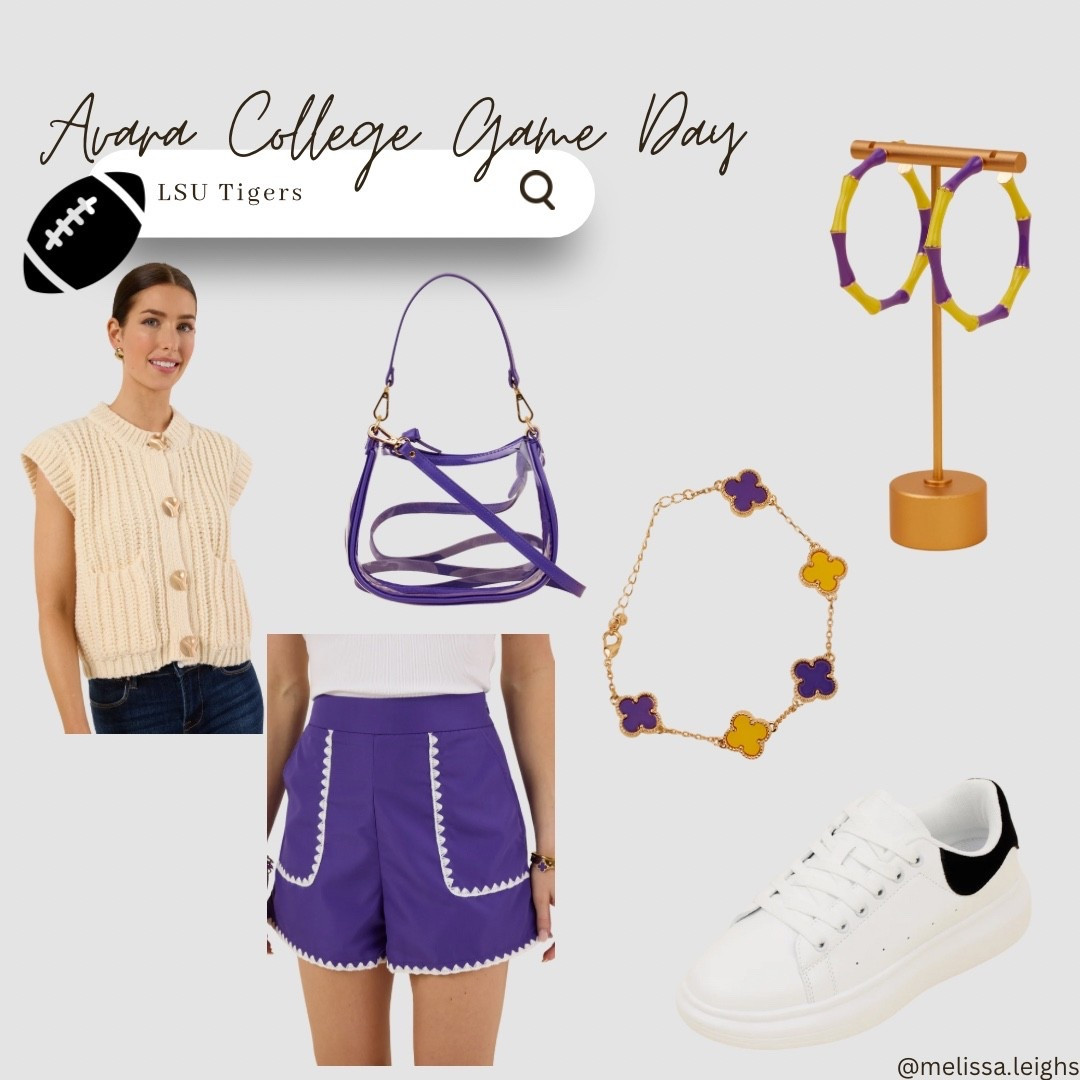 LSU tigers game day outfit from Avara boutique 

College outfit, college football outfit, football game, school spirit, casual style, fall outfit, summer outfit, affordable outfit, outfit inspo, ootd, game Day Outfit, Avara boutique, small business finds, girly outfit, SEC outfit 

#LTKSeasonal #LTKMidsize #LTKFindsUnder100