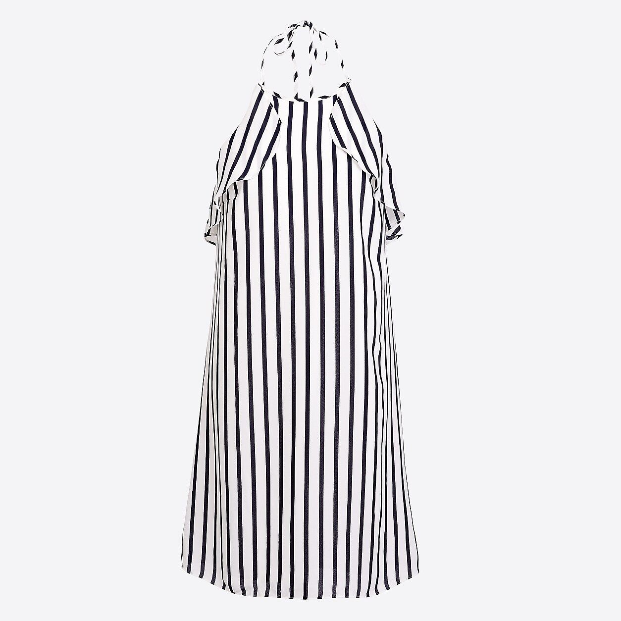 Striped halter dress | J.Crew Factory