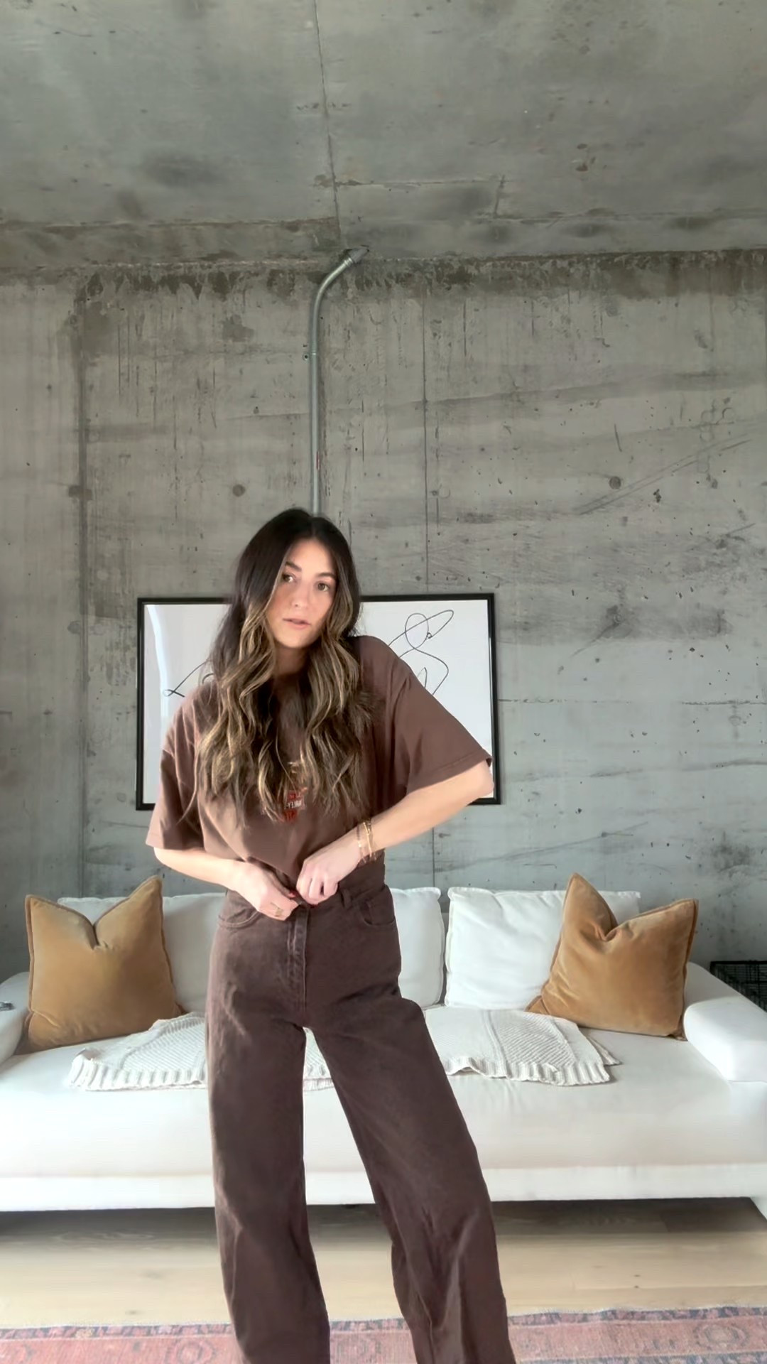 Cozy tones only 🤎 brown on brown with my go-to bomber jacket.

#LTKootd #LTKgrwm