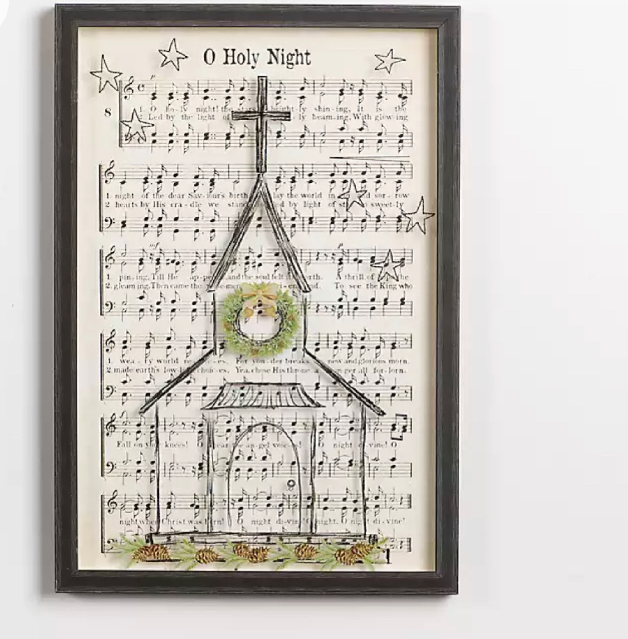 Oh Holy Night hymn - a great gift for anyone who loves this Christmas song.   

Christmas gifts
Holiday gifts
Religious gifts 
Church hymns 
Holiday Gift guide

#LTKHoliday #LTKGiftGuide #LTKSeasonal