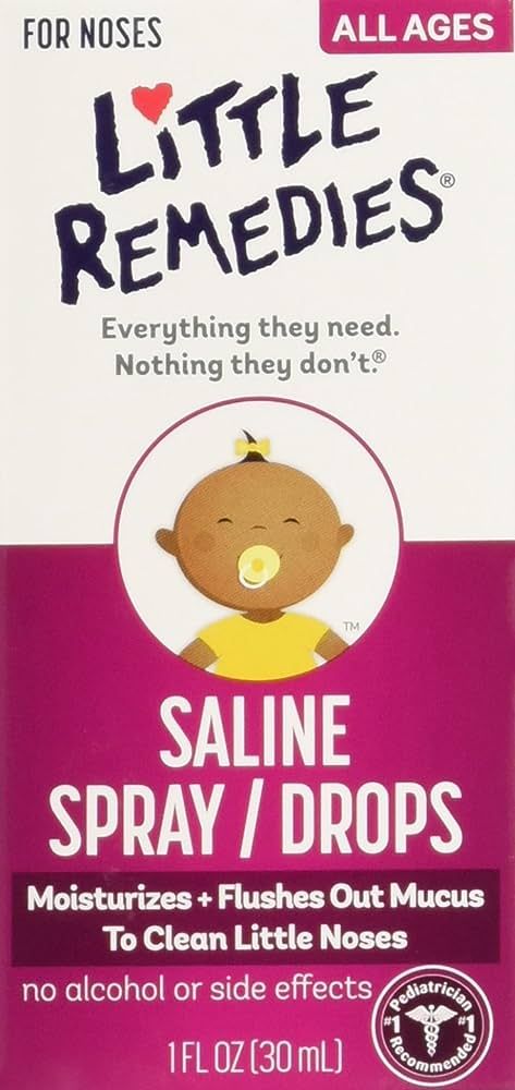 Little Remedies Little Noses Saline Spray/Drops - 1 oz - 6 ct | Amazon (US)