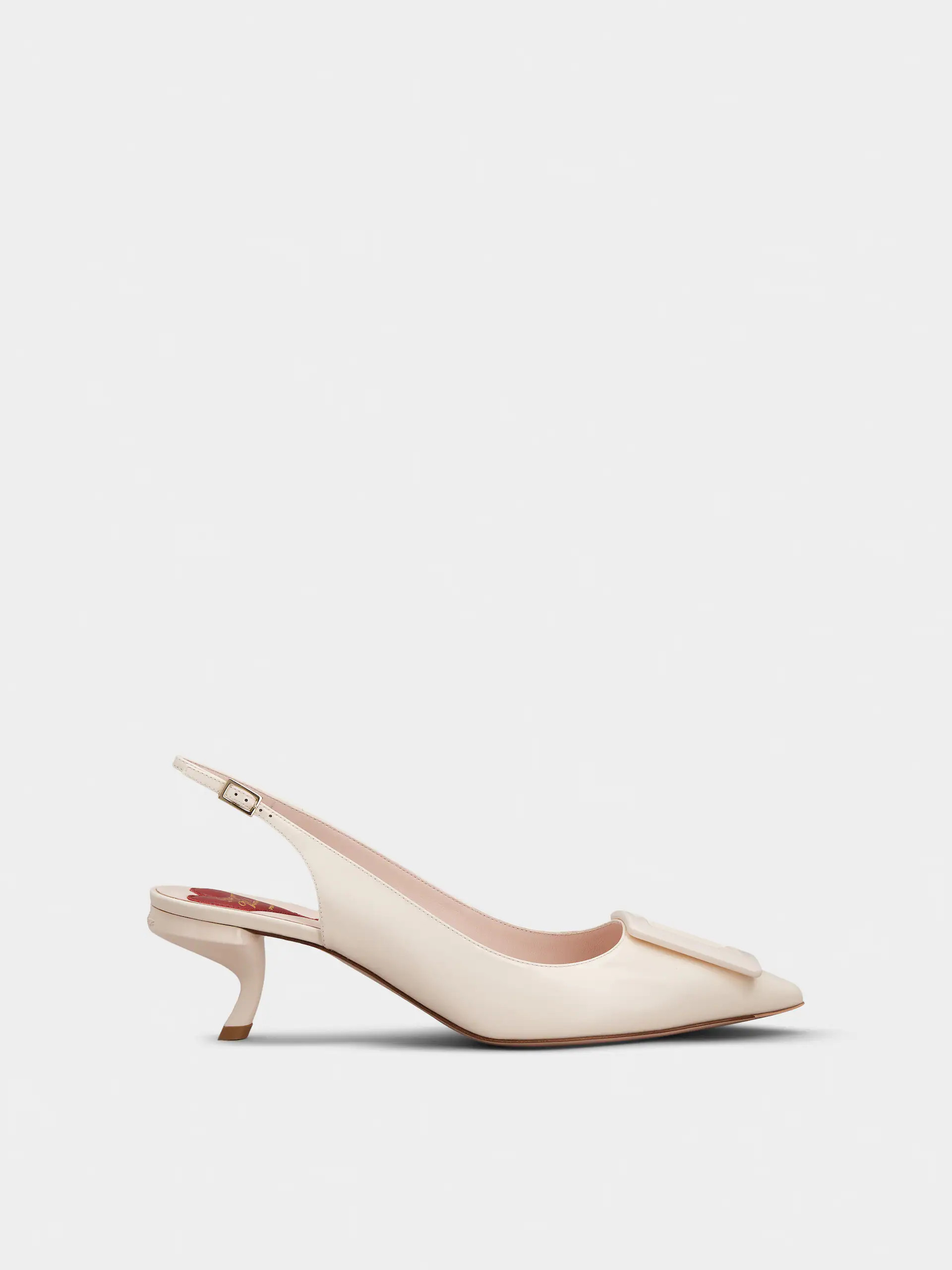 Virgule Slingback Pumps in patent leather | Roger Vivier UK