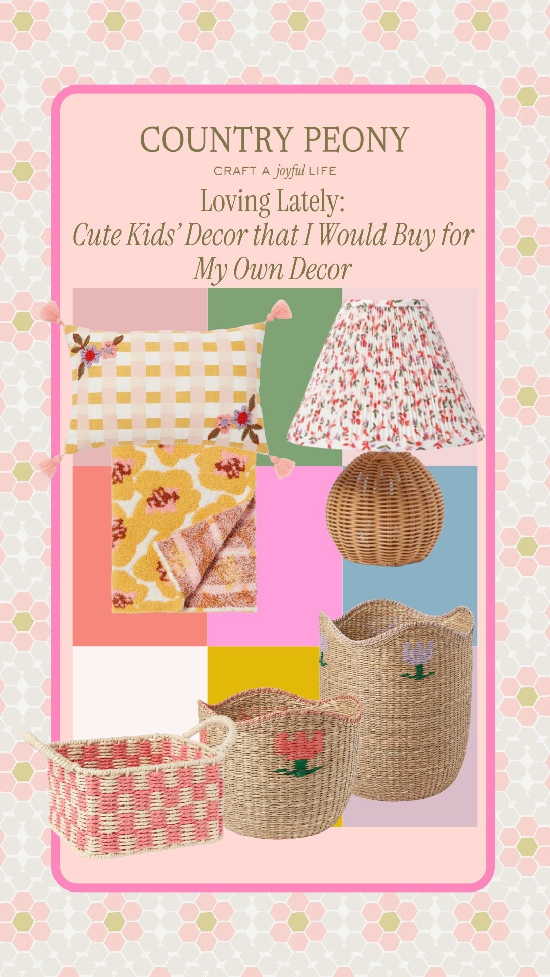 Loving this kid decor that doubles as adorable home decor 

#LTKHome