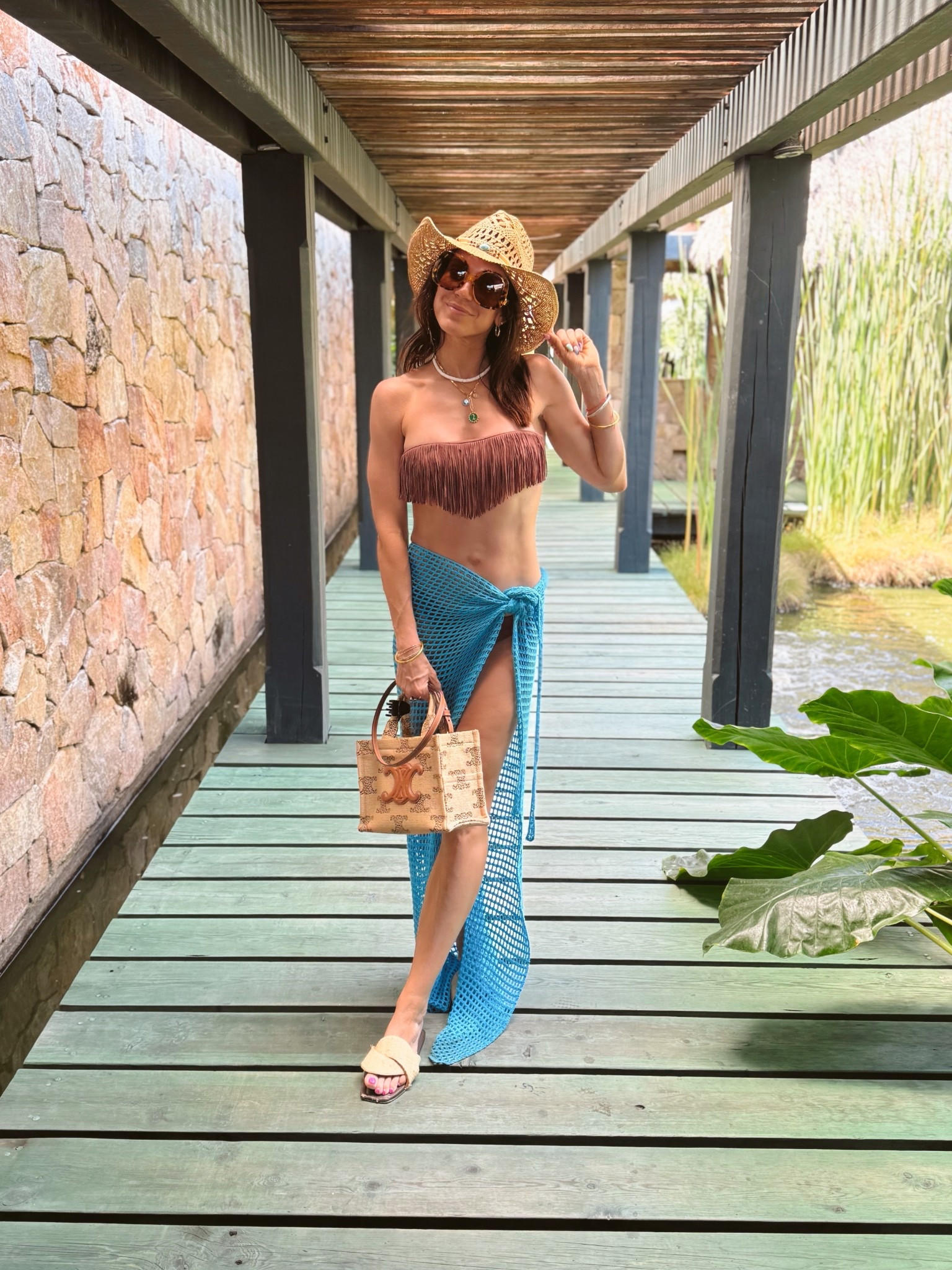 Punta Mita beach outfit.. #springfashion #springbreak #vacationoutfit #beachoutfit #puntamita #mexico #vacationstyle #beachvacation #swimsuits #coverups #cutebeachoutfit #beachstyle #stephikruse #stylingbystephi #cowboyhat #westernoutfit #westernstyle  

#LTKStyleTip #LTKTravel #LTKSeasonal