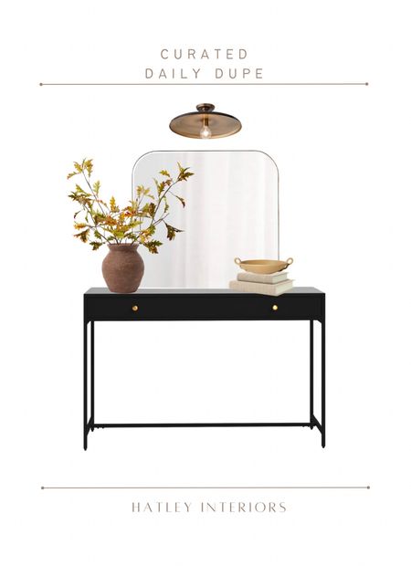 how i’d style today’s dupe! 

entryway table, console table, pottery barn dupe, black entryway console table, entryway inspo, entryway moodboard, fall decor, fall refresh, console table styling 

#LTKSeasonal #LTKhome #LTKfindsunder100