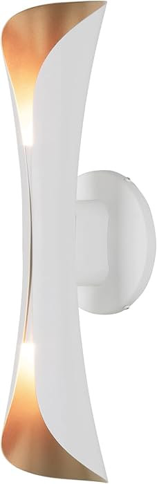 Tubicen Art Deco Wall Sconce Dimmable Mid Century Modern Vintage Sconces E12 Base 15.7" H Up and ... | Amazon (US)