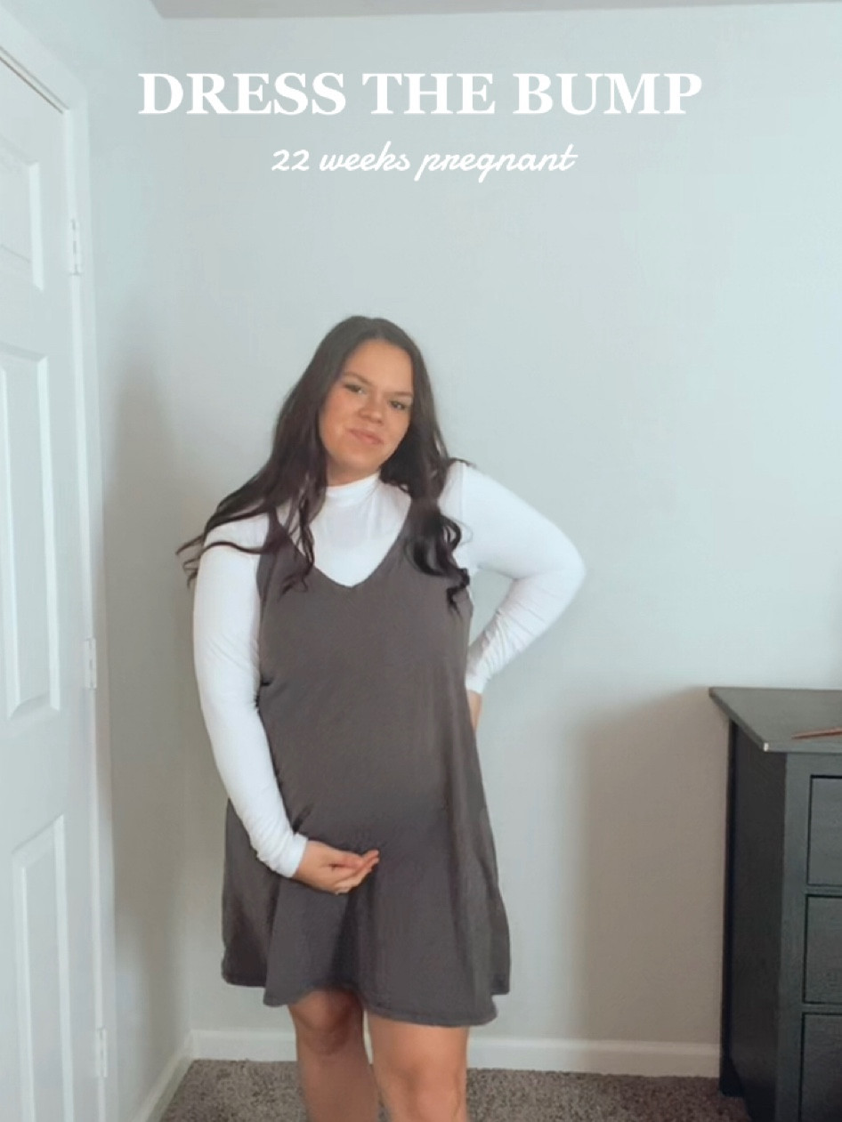 Dress the bump! The dress is from a few years ago and isn’t available anymore 😩 I’ll keep an eye out for it though! Similar one linked 

#LTKbump