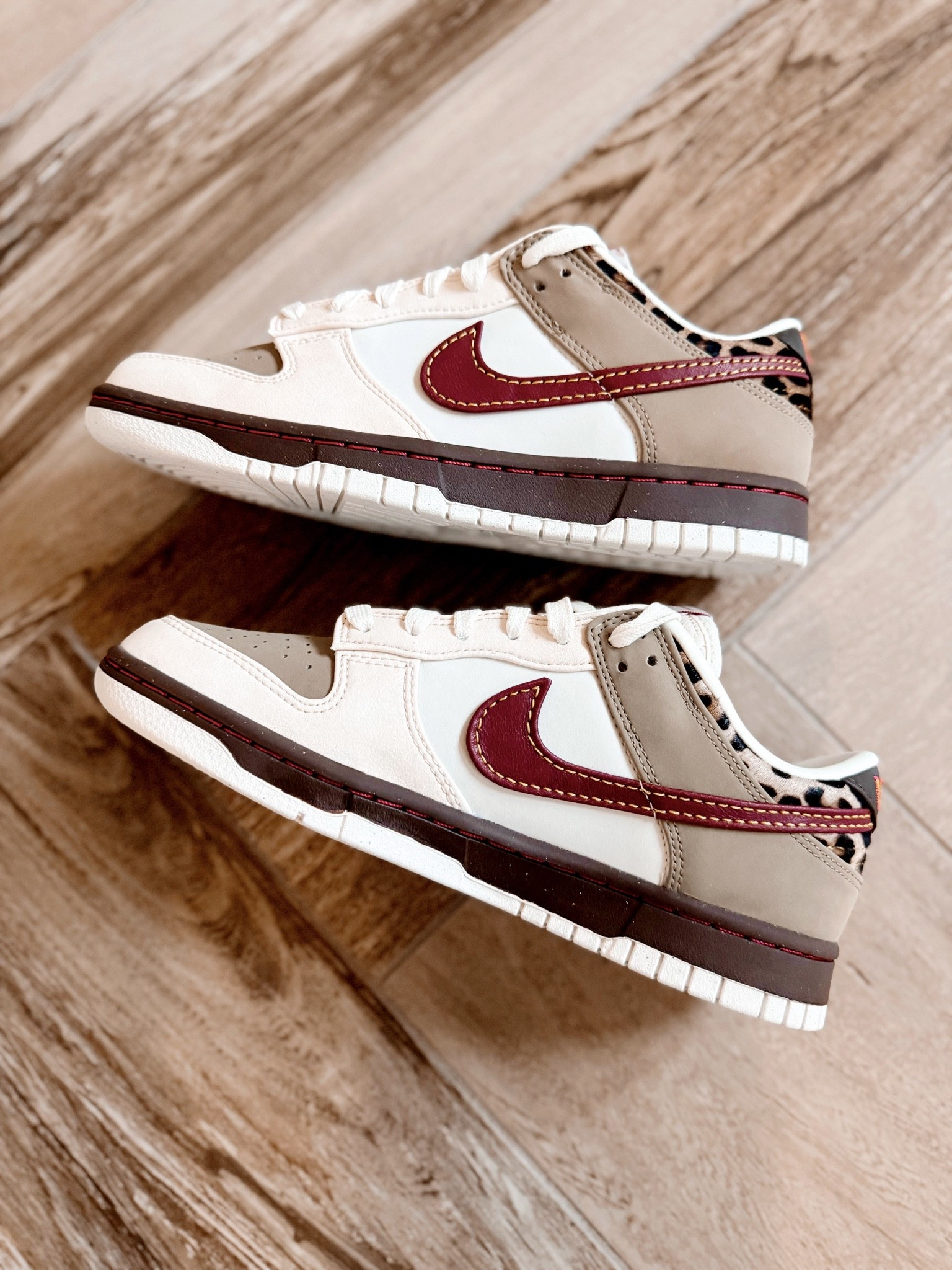 Eek!! RESTOCK ALERT!🚨 
Nike Dunk Low sneaks in🍂🐆🖤color combo!

#LTKfitnessgoals #LTKActive #LTKSaleAlert