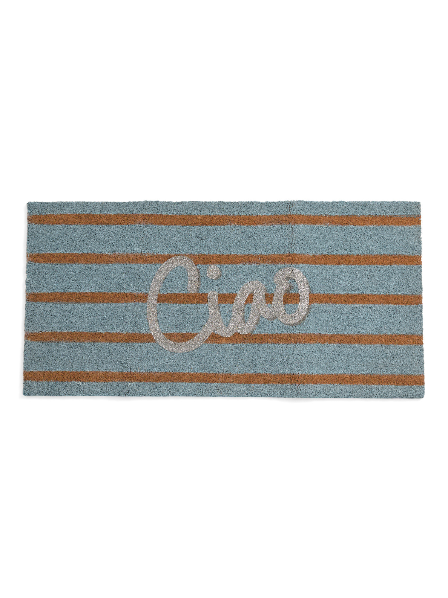 20x40 Booker Ciao Glitter Printed Coir Doormat | TJ Maxx