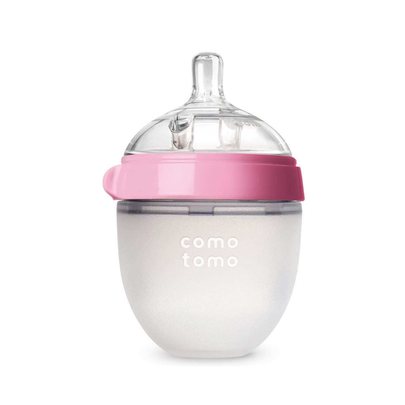 Comotomo Natural Feel Baby Bottle, Pink, 5 Oz (Pack of 1) | Amazon (US)