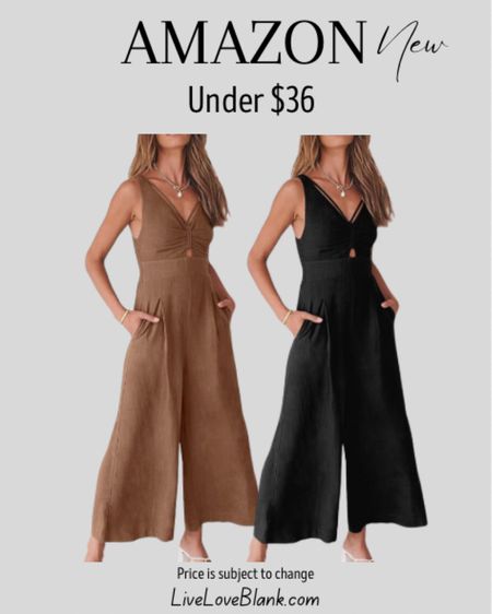 Amazon new fashion
Summer linen jumpsuit 
#ltku
Prices subject to change
Commissionable link

#LTKSeasonal #LTKstyletip #LTKfindsunder50