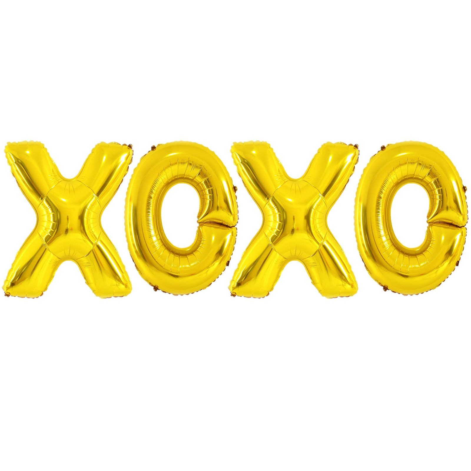 Soochat XOXO Balloons Valentine Letters Mylar Foil Balloons Engagement Valentines Day Wedding Mar... | Amazon (US)