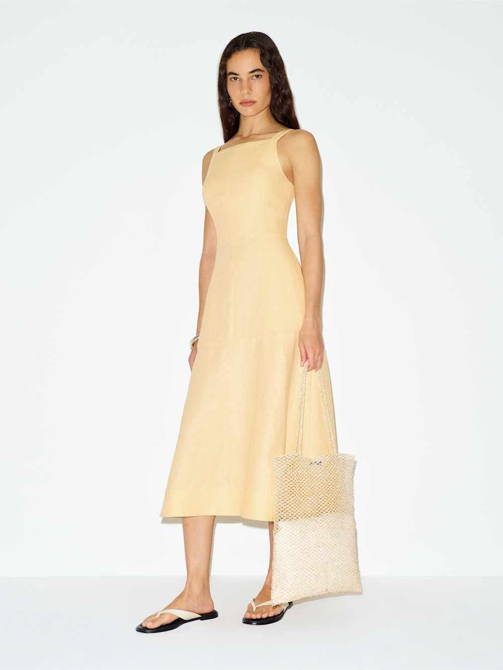 Venice Linen Dress | Reformation (Global)