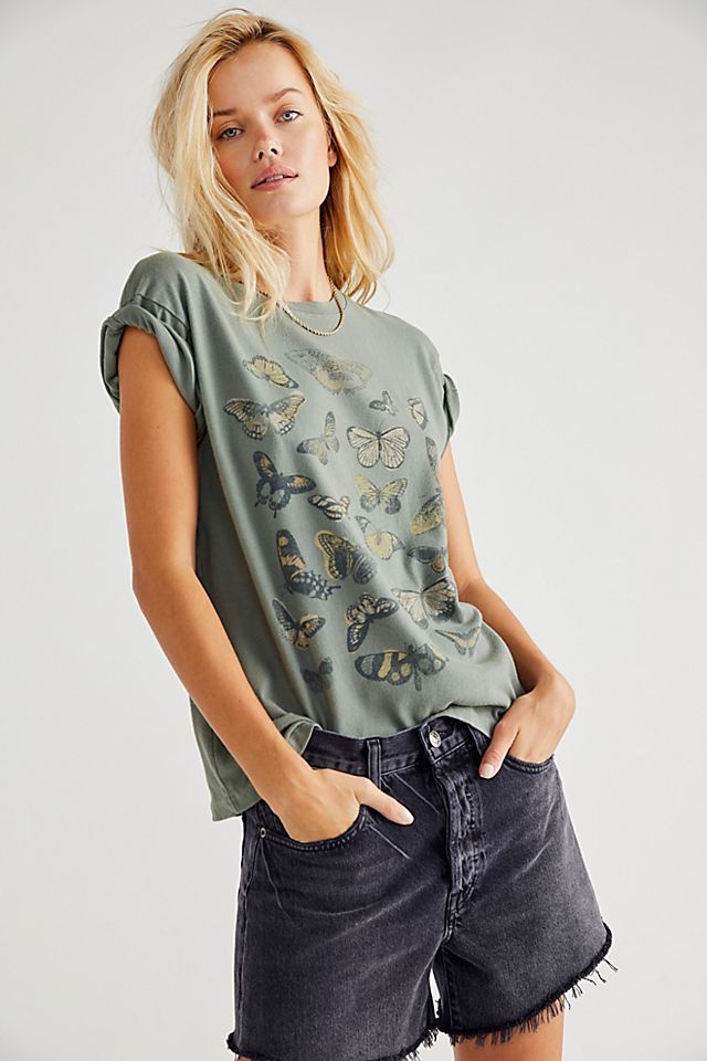 Butterfly Tour Tee | Free People (Global - UK&FR Excluded)