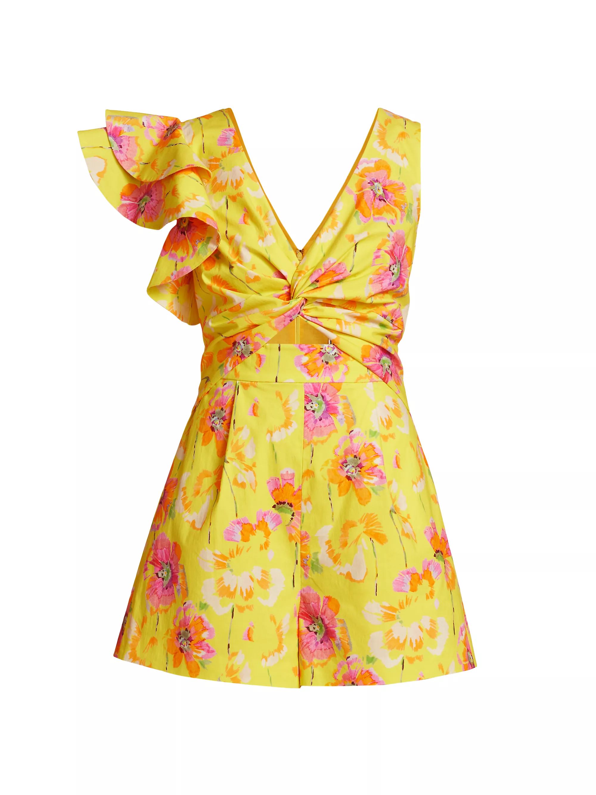 Sunshine FireworkAll Jumpsuits & RompersAmurJoette Floral Cut-Out Romper$398
            
       ... | Saks Fifth Avenue