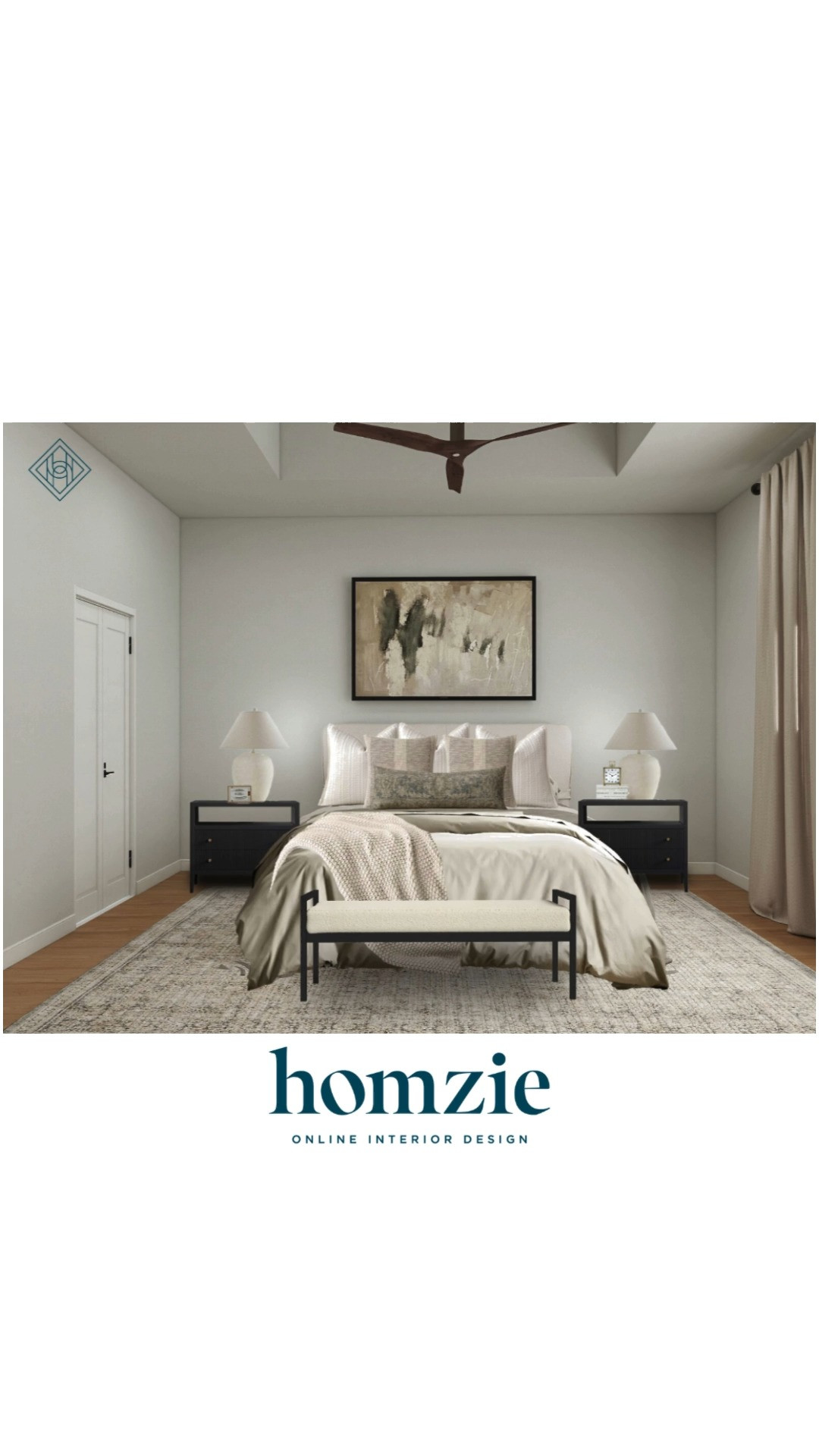 Neutral bedroom design featuring nightstands, bed frame, lamps, accent pillows, dresser, bench, art, decor, etc.

#LTKHome #LTKFinds #LTKFavorites #HomeStyleDaily 

 #LTKHome