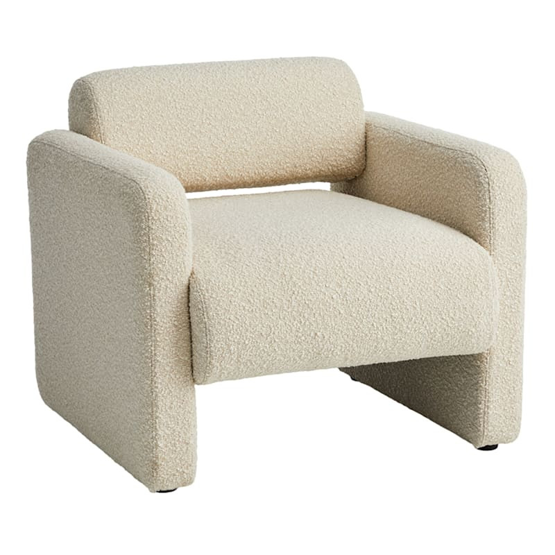 Baxter Accent Chair, Cream | At Home