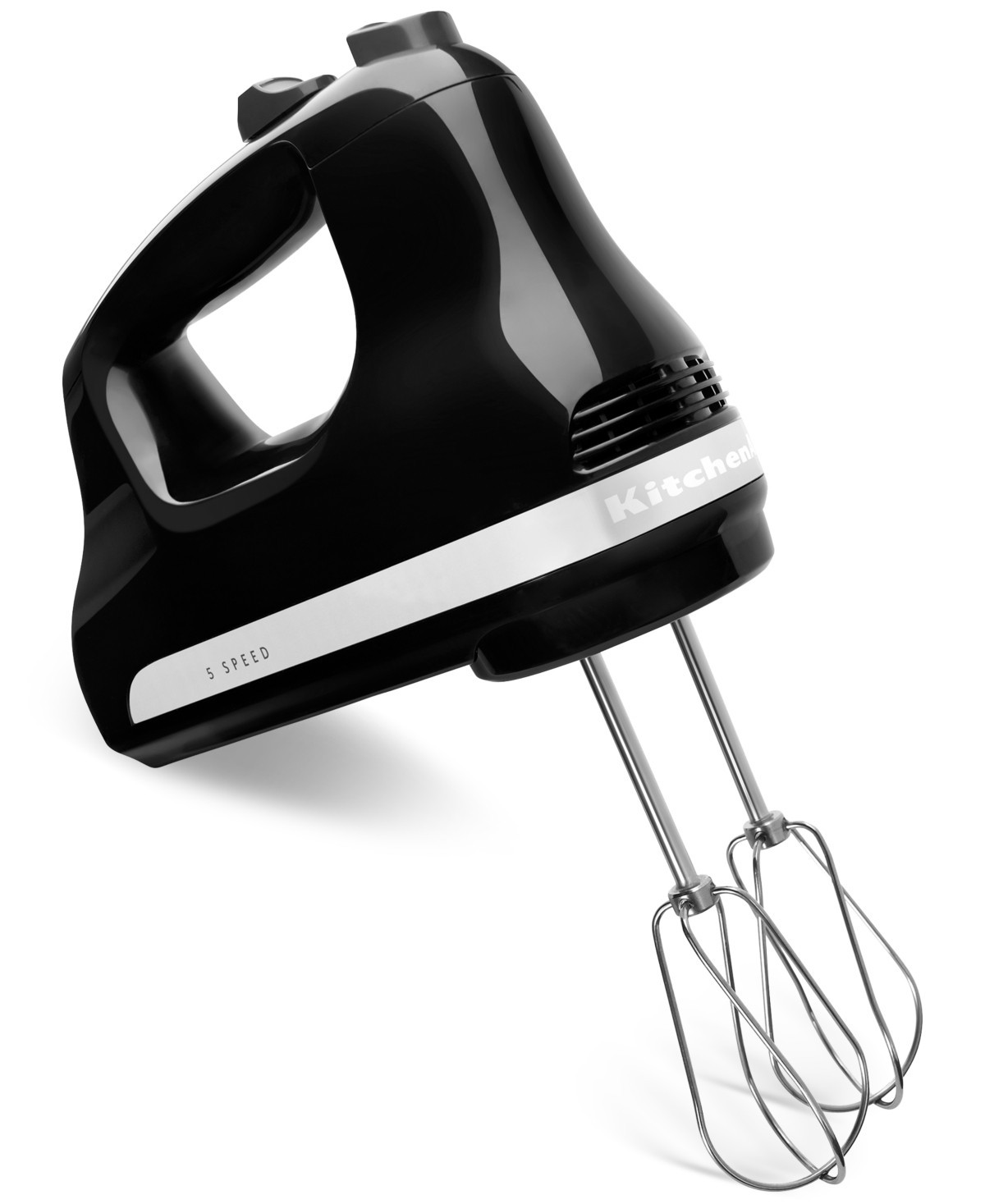 KitchenAid 5-Speed Ultra Power Lightweight Hand Mixer KHM512 - Onyx Black | Macy's