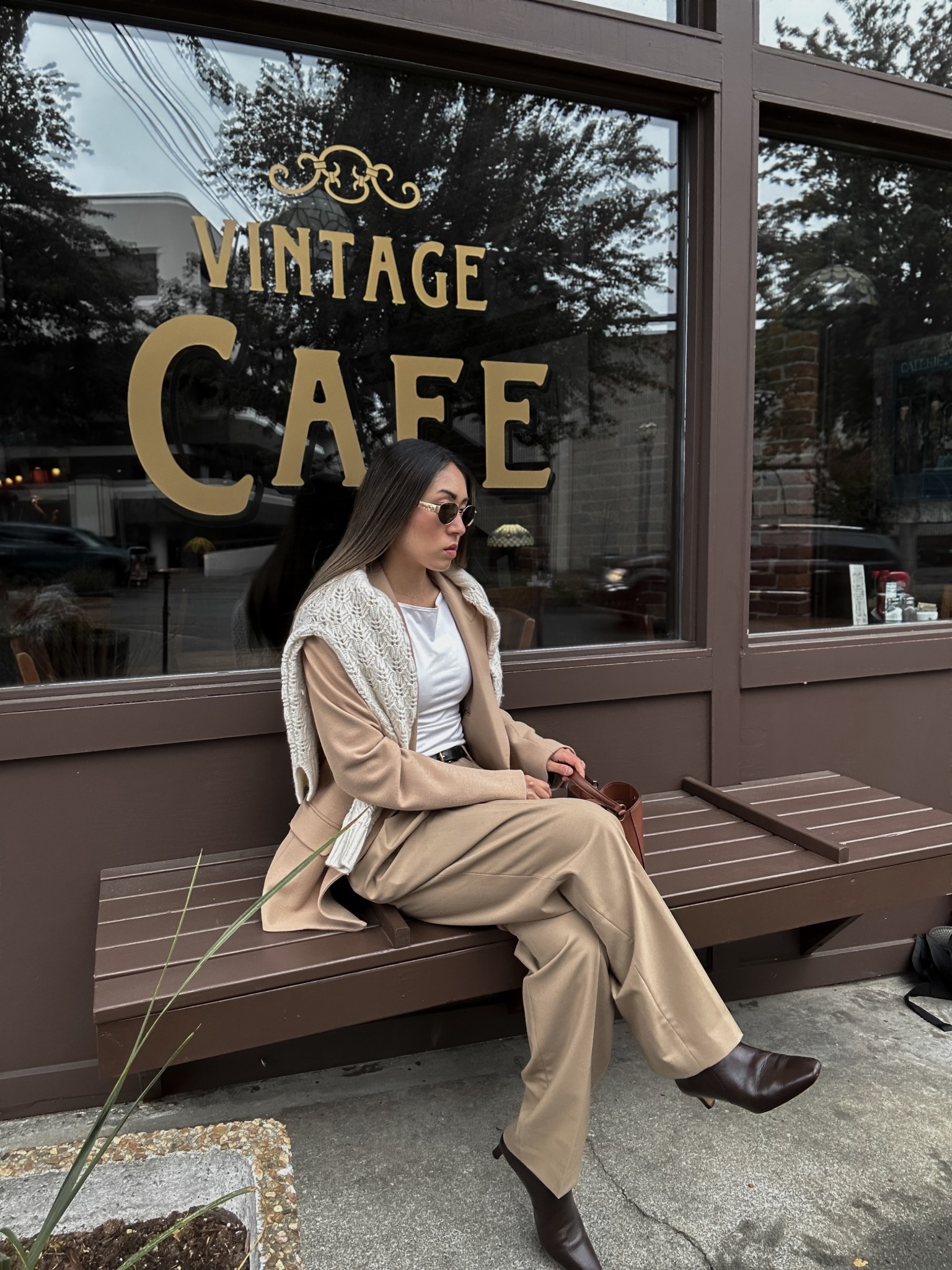 Sweater (& blazer) weather 🤍✨

Outfit details: 👇🏻
🤍 sweater and booties: @madewell 
🤍 blazer: @aritzia 
🤍 trousers: @toteme 
🤍 bag: @bananarepublicfactory 
🤍 sunnies: @celine 

🔗 Outfit specifics linked in bio → LTK @amandacapsulewardrobe
⸻

#neutralstyle #falllooks #minimalistcloset #capsulecloset #falloutfitinspo
