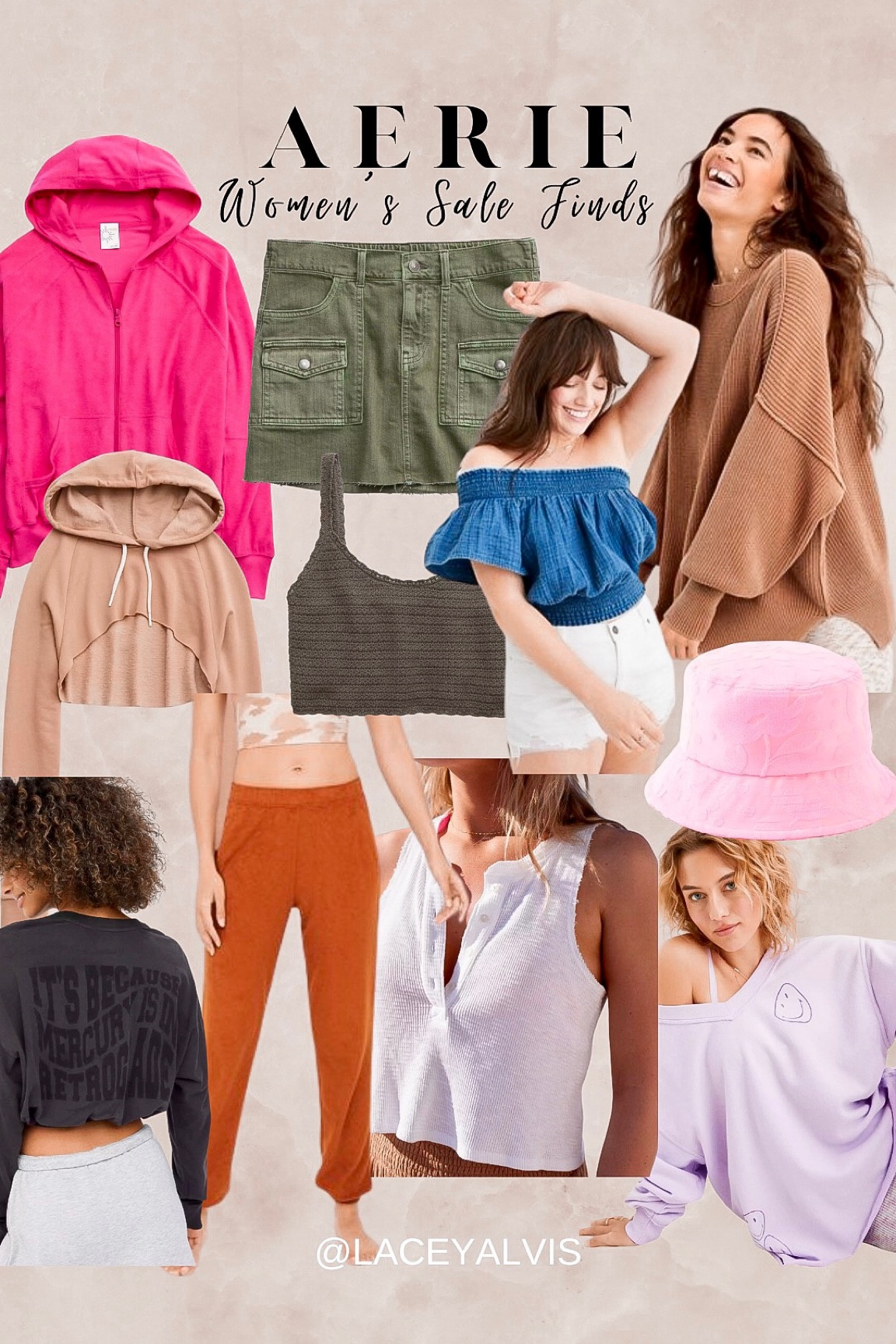 Aerie women’s sale finds | all up to 50% off | all $40 or LESS 

#sale #salefinds #aerie #americaneagle #summer 

#LTKsalealert #LTKSeasonal #LTKunder50