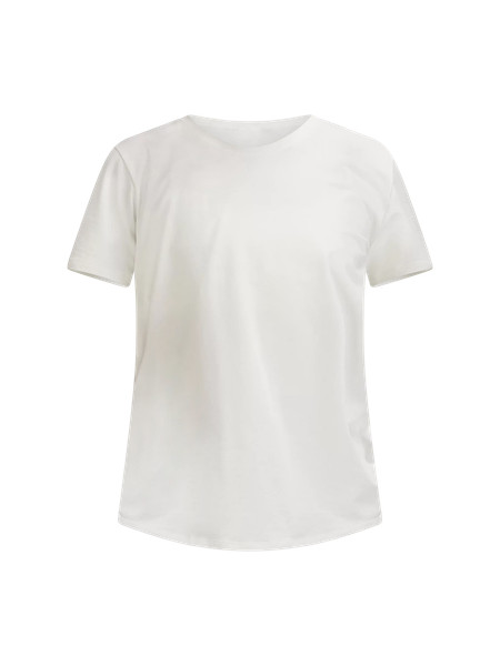 Love Curved-Hem Crewneck T-Shirt | Women's Short Sleeve Shirts & Tee's | lululemon | Lululemon (US)