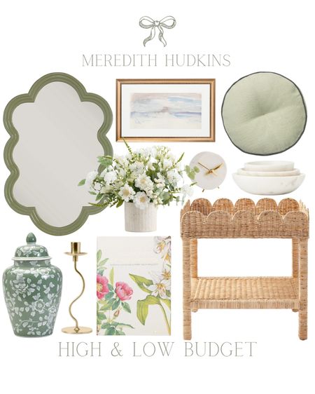 Meredith Hudkins, preppy, classic home decor, timeless style, Serena and Lilly, throw pillow, accent pillow, blue lumbar pillow, fringe pillow pottery, barn, studio, McGee shae McGee Co. taper candle holder, candlestick artificial flowers Amazon home hardware round picture frame, living room bedroom, primary bedroom, guest bedroom, nursery, entryway, coastal home decor , green accent, pillow, coffee, table, book, green mirror, jar, framed art, artificial flowers, marble bowl

#LTKFindsUnder50 #LTKSaleAlert #LTKHome