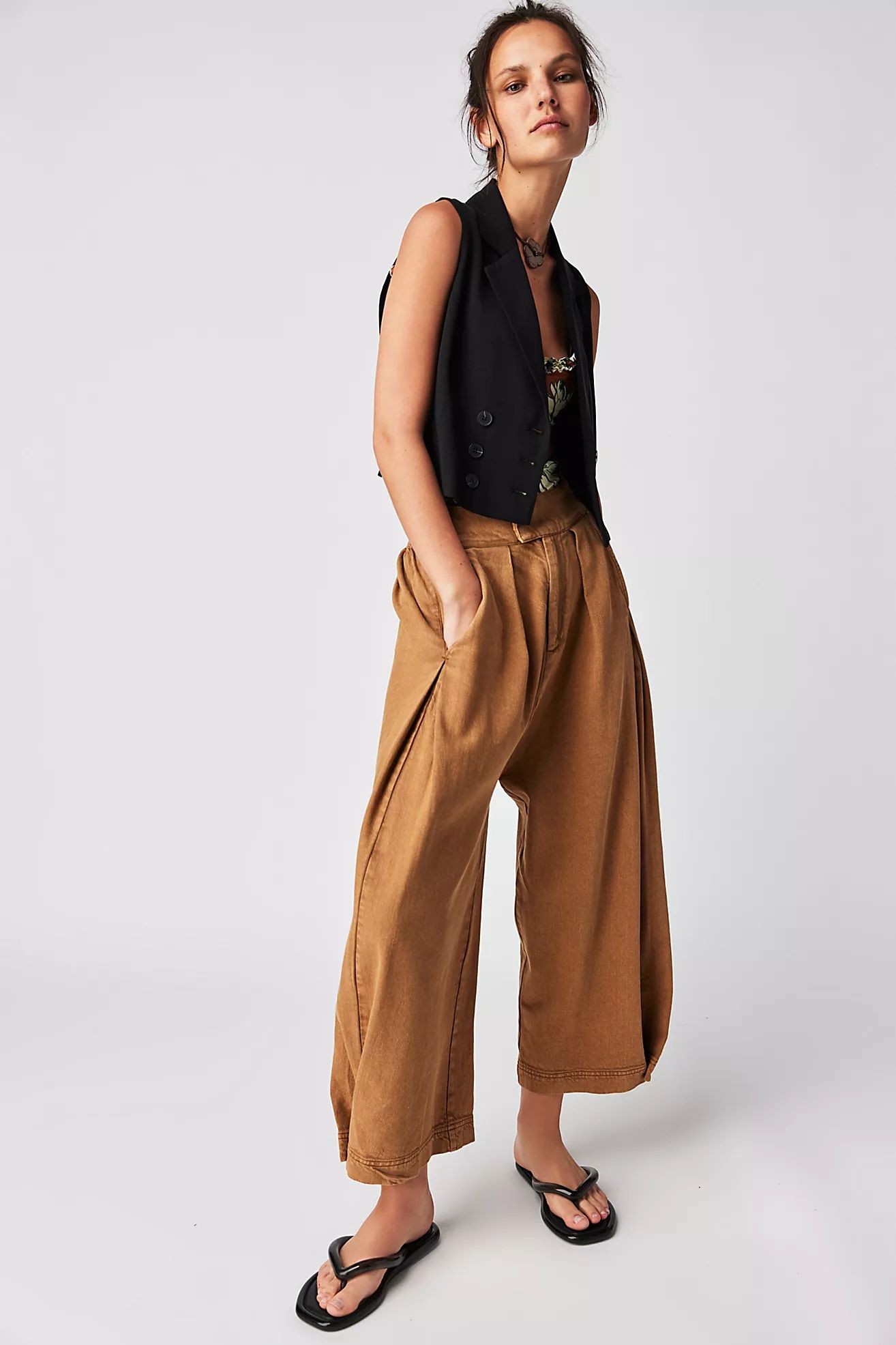 Cool Harbor Wide-Leg Pants | Free People (Global - UK&FR Excluded)