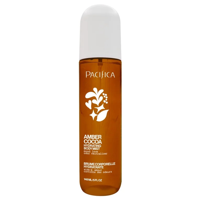 Pacifica Hydrating Body Mist Amber Cocoa for Unisex, 5 fl oz | Walmart (US)