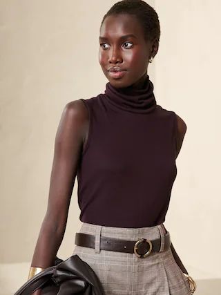 Soft Luxe Turtleneck TopBecome a Rewards Member! Extra 15% Off with code BRREWARDSProduct Selecti... | Banana Republic Factory