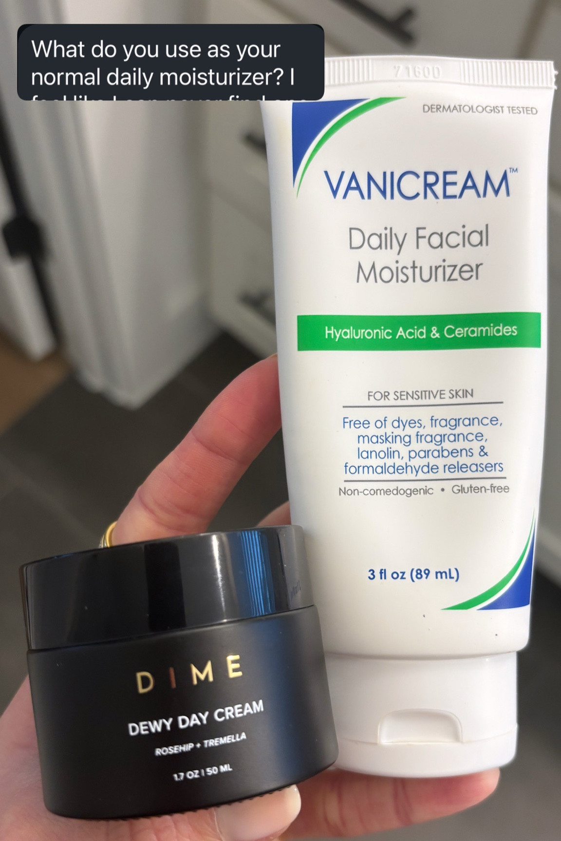 My two favorite moisturizers!!! I usually use the dime one at night and the Vanicream in the morning for extra hydration throughout the day!

#LTKSeasonal #LTKBeauty #LTKFindsUnder50