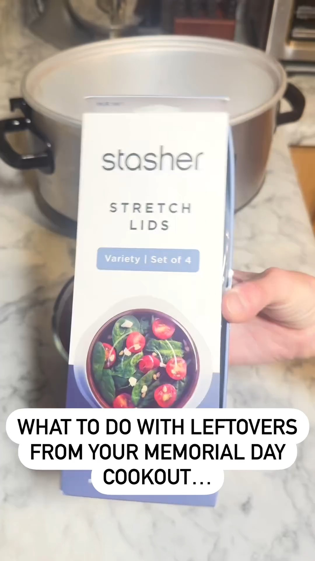 Cookout leftovers? No problem! 🍔🌭 

These Stasher Stretch Lids are my go to for sealing in freshness without the waste. From burgers to baked beans, everything stays organized and leak free in the fridge! 🙌🏻 Perfect for all those post Memorial Day BBQ extras.🇺🇸

♻️ Reusable, stretchable, and super handy! Say goodbye to plastic wrap and hello to smarter storage!

#LTKfoodie #LTKmomlife #LTKHome