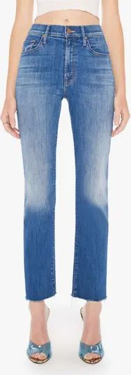 The Insider Flood High Waist Frayed Hem Bootcut Jeans | Nordstrom