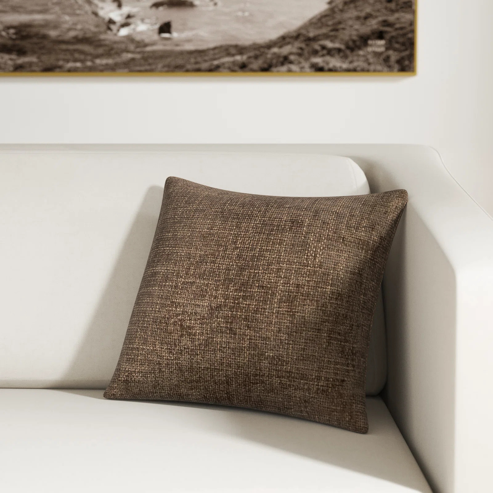 Mira Woven Chenille Throw Pillow | Wayfair North America