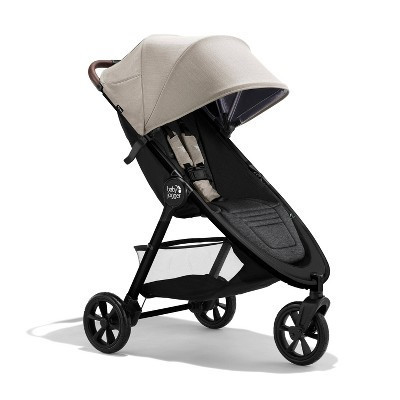 Baby Jogger City Mini GT3 All-Terrain Full Size Stroller - Frosted Ivory: Single Configuration, 65lbs Max Capacity, Rubber Tires | Target