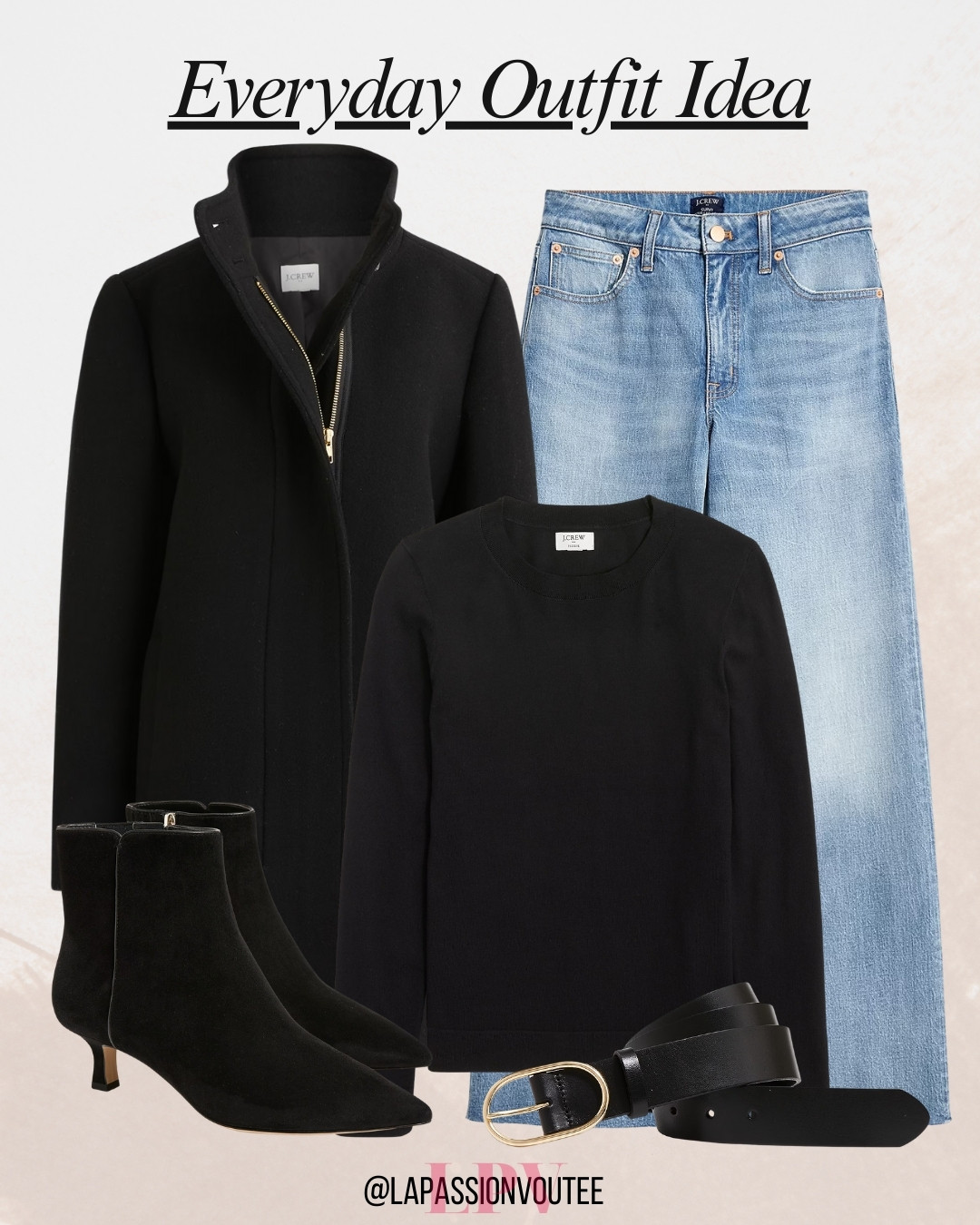 This winter everyday outfit idea combines warmth, style, and comfort in one effortless look. ❄️✨ Layered neutrals and timeless pieces make it simple to look polished without trying too hard. Perfect for running errands, meeting friends, or casual office days—practical, cozy, and stylish all winter long. 🧣🤎 

 #LTKHoliday #LTKSaleAlert #LTKFindsUnder100