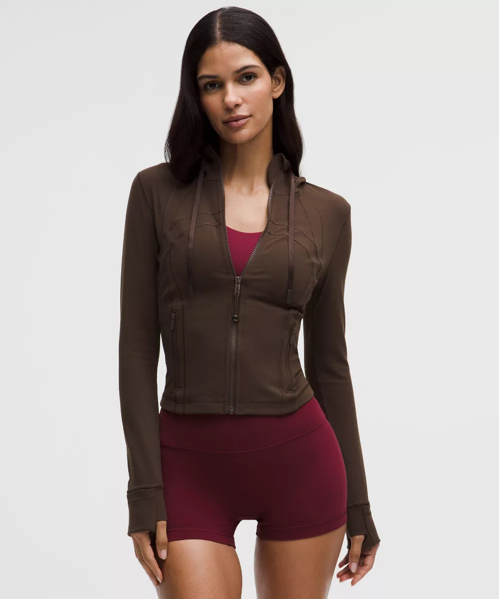 Define Cropped Hooded Jacket   Nulu | lululemon (AU)