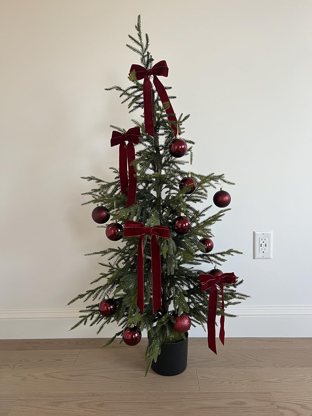 Holiday mini tree and decorations! 🎄 Perfect for indoors or outdoors.
 

 #LTKHoliday #LTKFindsUnder100