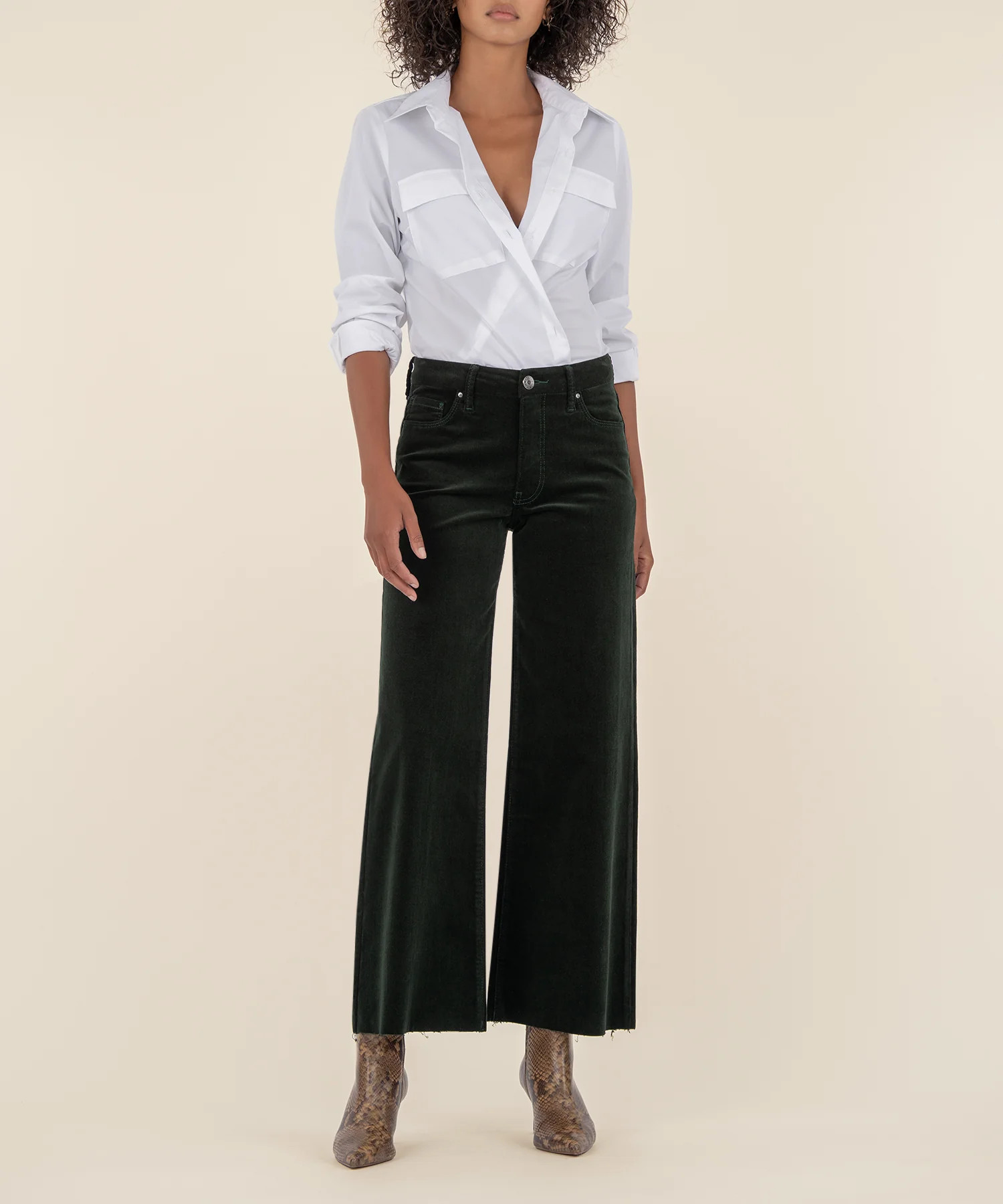 Meg Corduroy High Rise Wide Leg - Kut from the Kloth | Kut From Kloth