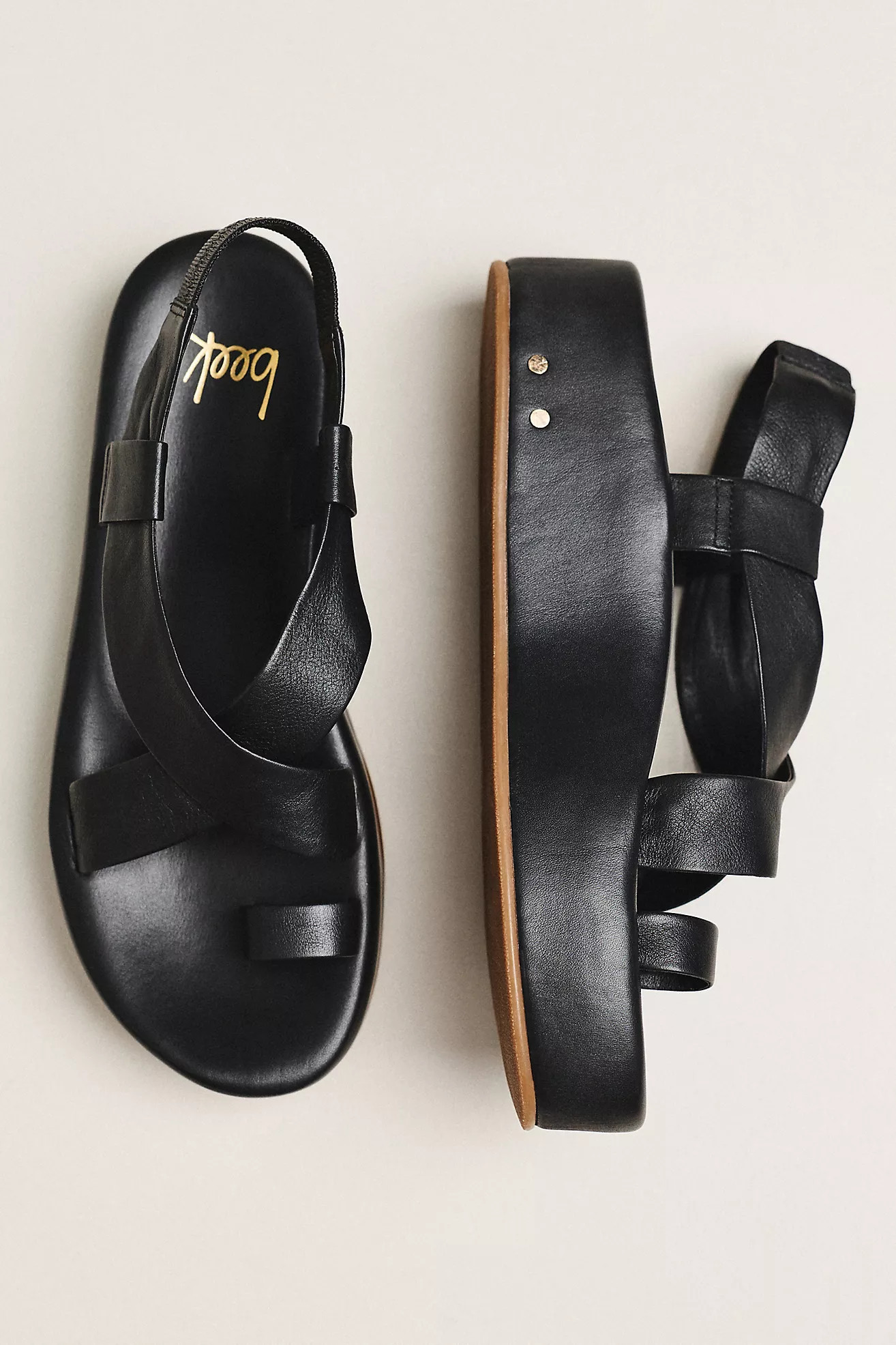 Cara Cara Cross Strap Platform Sandals | Anthropologie (US)