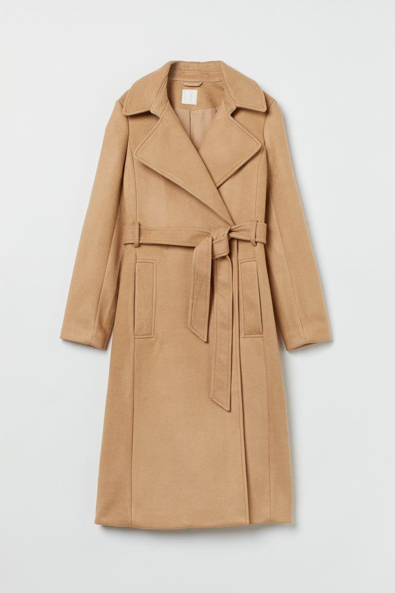 Tie Belt Coat | H&M (US + CA)