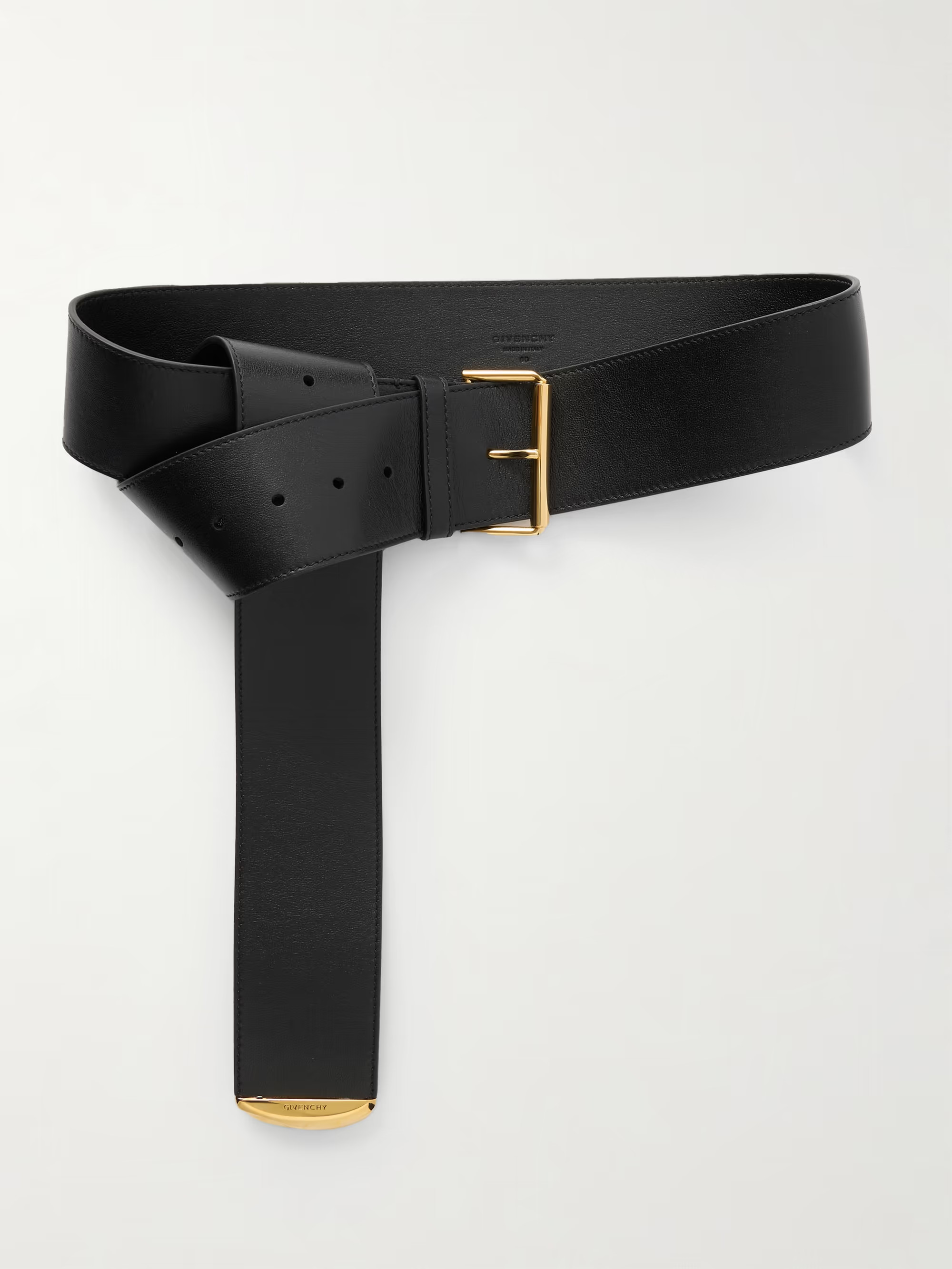 Voyou large leather belt | NET-A-PORTER (UK & EU)