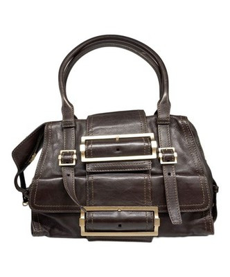 Authentic GIVENCHY MA0406 Leather Shoulder Bag Brown Handbag w/ Pockets | eBay US