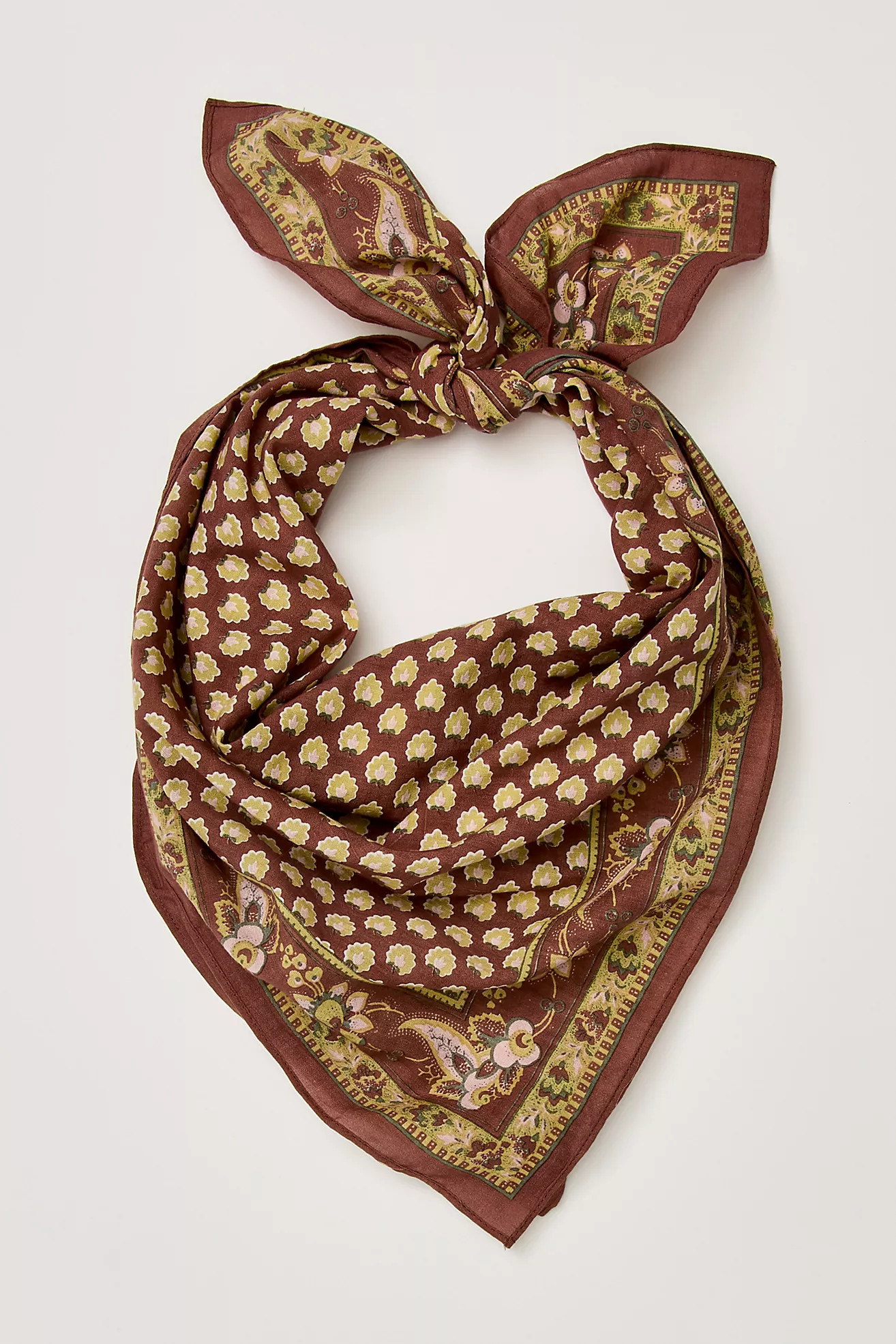 Lotus Paisley Print Bandana | Free People (Global - UK&FR Excluded)