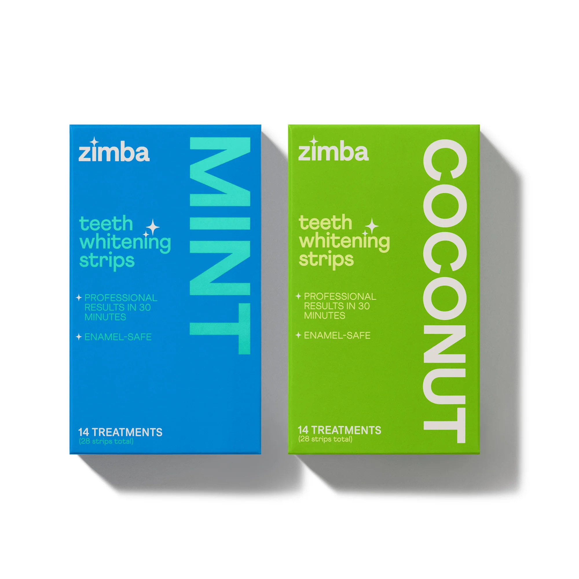 Zimba Teeth Whitening Strips Duo | Zimba Natural Teeth Whitening