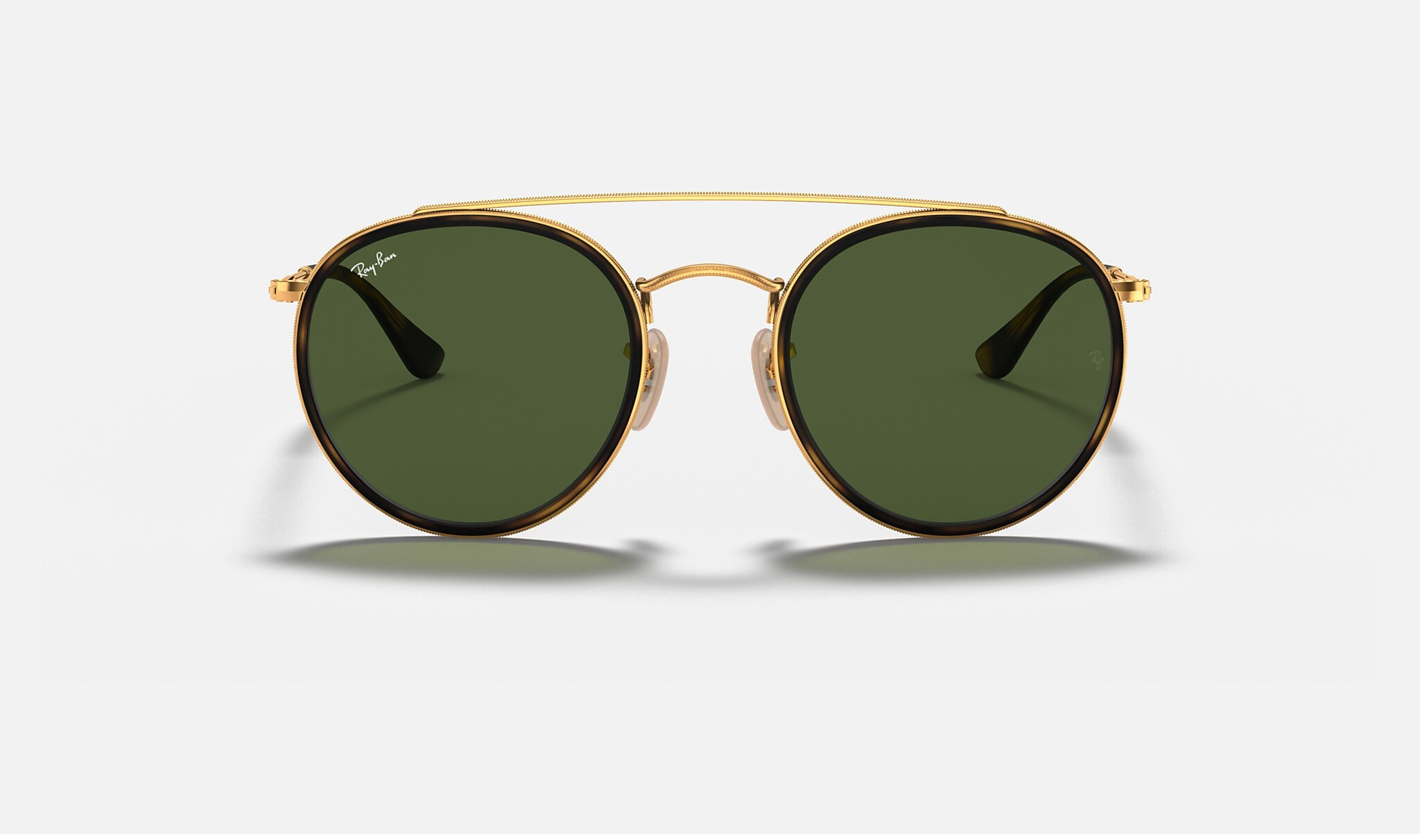 Check out the Round Double Bridge at ray-ban.com | Ray-Ban (US)