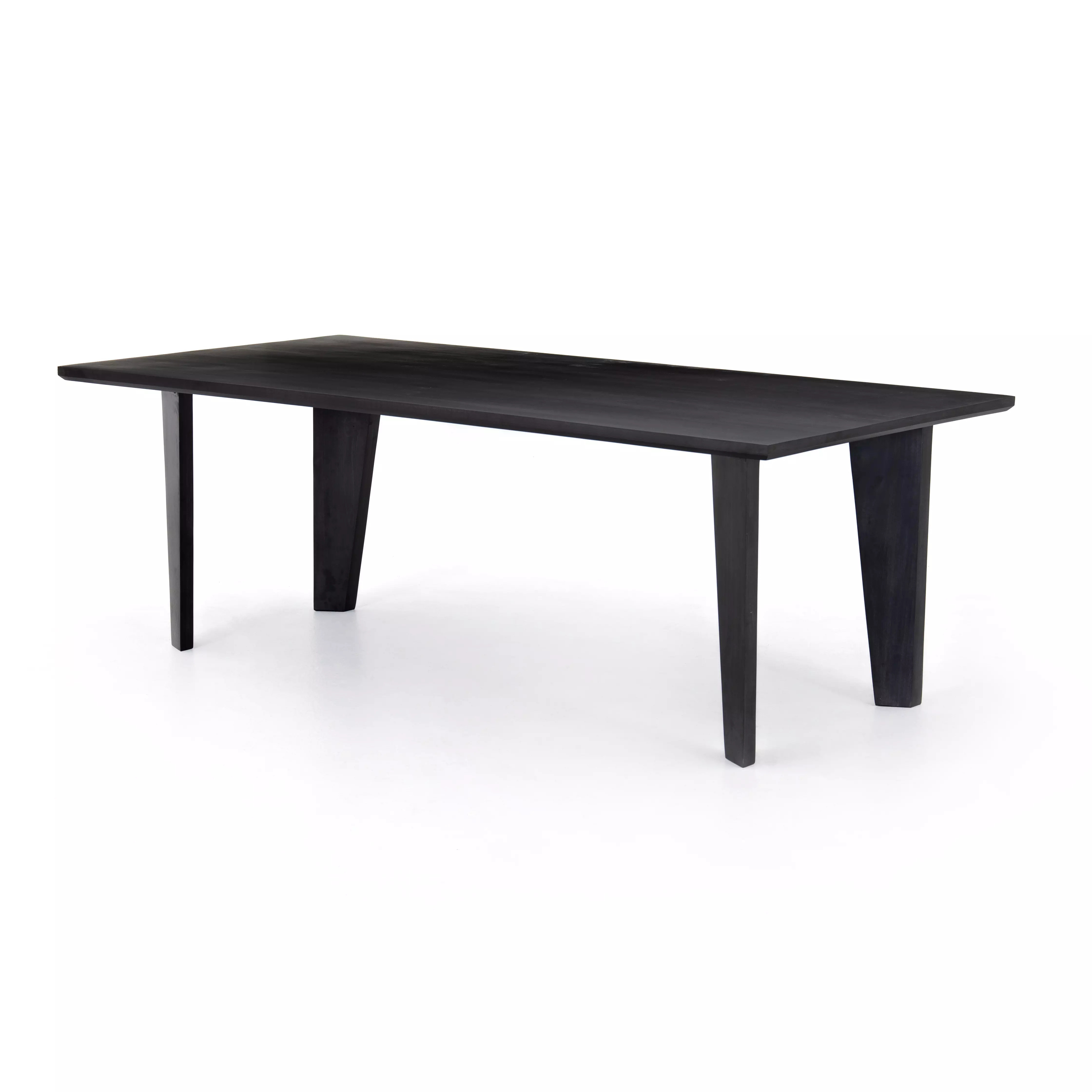 Axel Dining Table Black Wash Poplar | Scout & Nimble