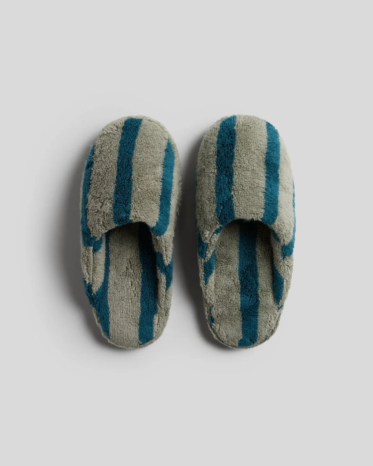 Terry Stripe Slippers | Parachute